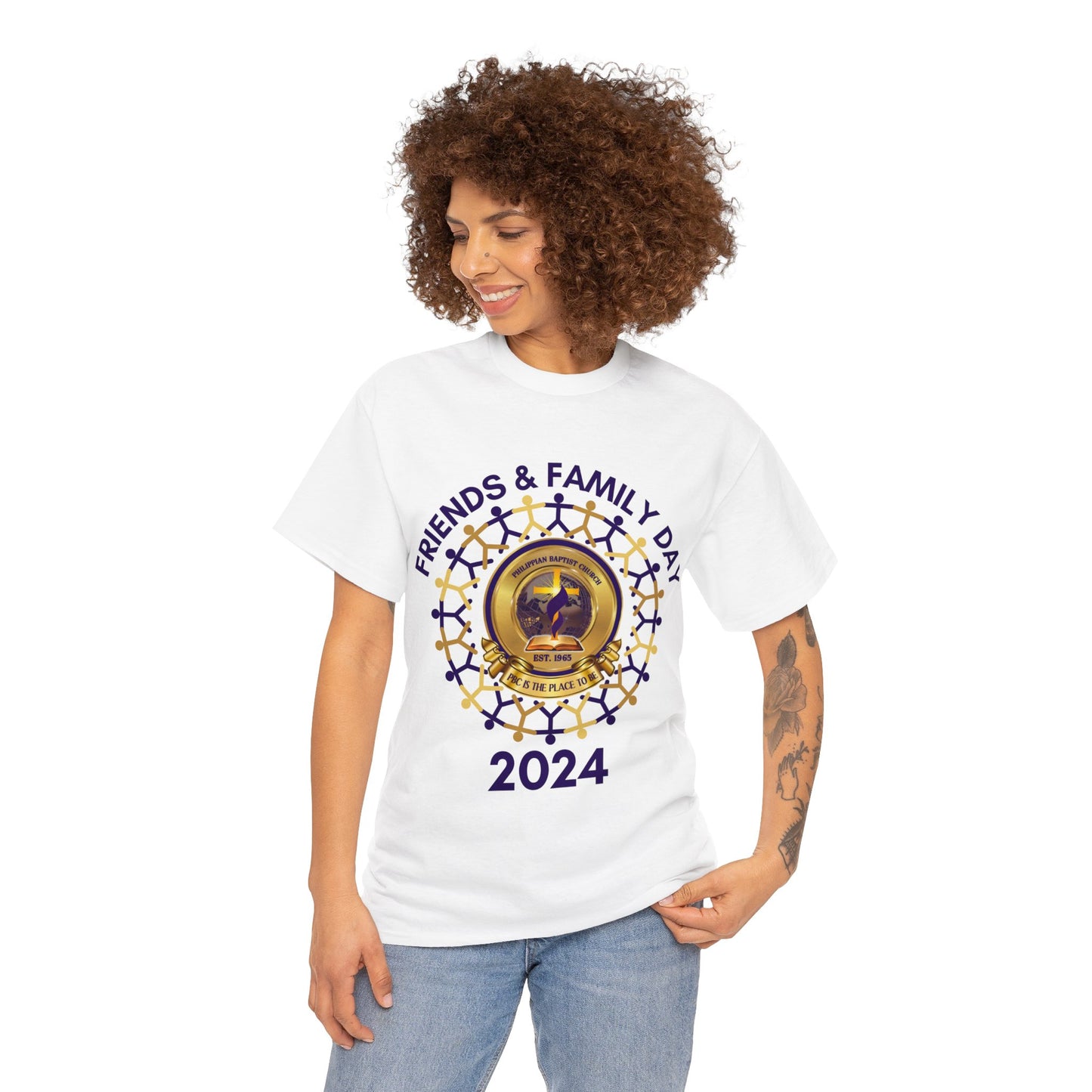 Friends and Family 2024 Unisex Heavy Cotton Tee