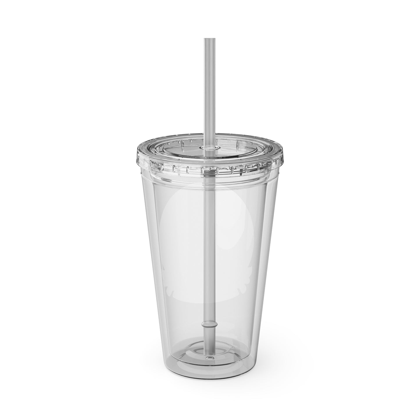 P.B.C. Logo Sunsplash Tumbler with Straw, 16oz