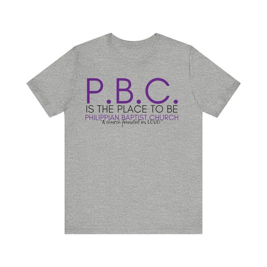 PBC PLACE TO BE JERSEY KNIT TEE